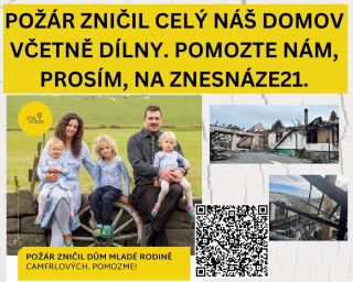 Milí přátelé a podporovatelé, naše rodina a podnikání čelí nyní velké výzvě po tragickém požáru, který nás postihl....